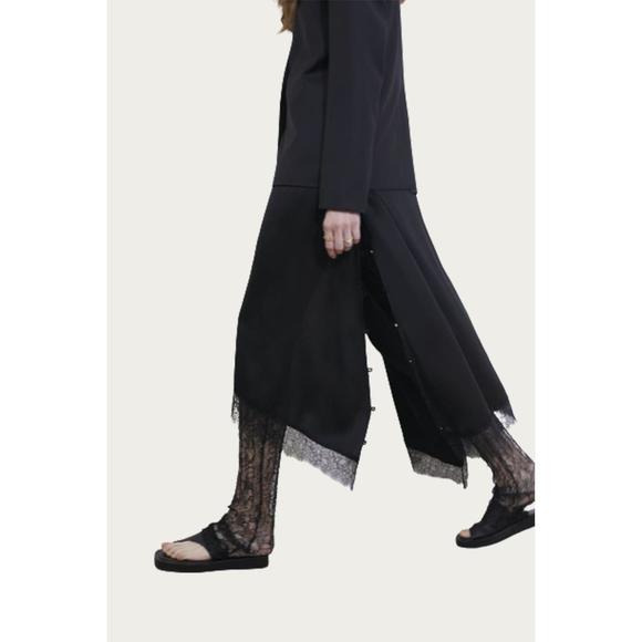 NEW GOEN.J skirt and blazer set in black - Picture 4 of 5